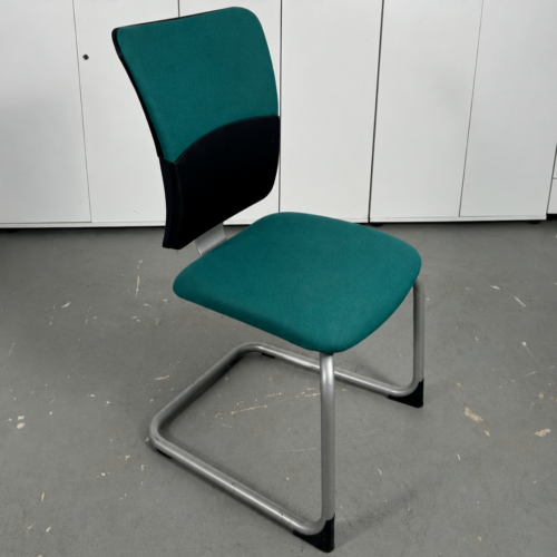Конференц стул STEELCASE, Зелёный/Чёрный